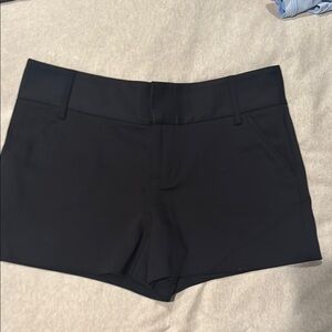 Alice + Olivia Black High Waist Shorts